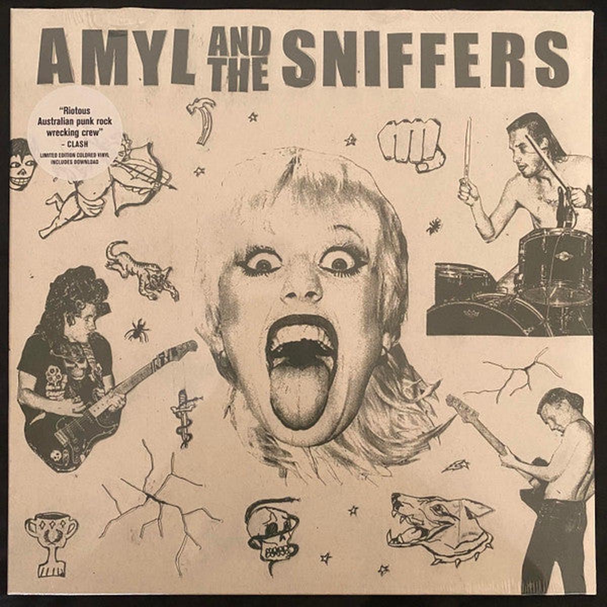 AMYL & THE SNIFFERS – AMYL & THE SNIFFERS : GOLD VINYL – LP