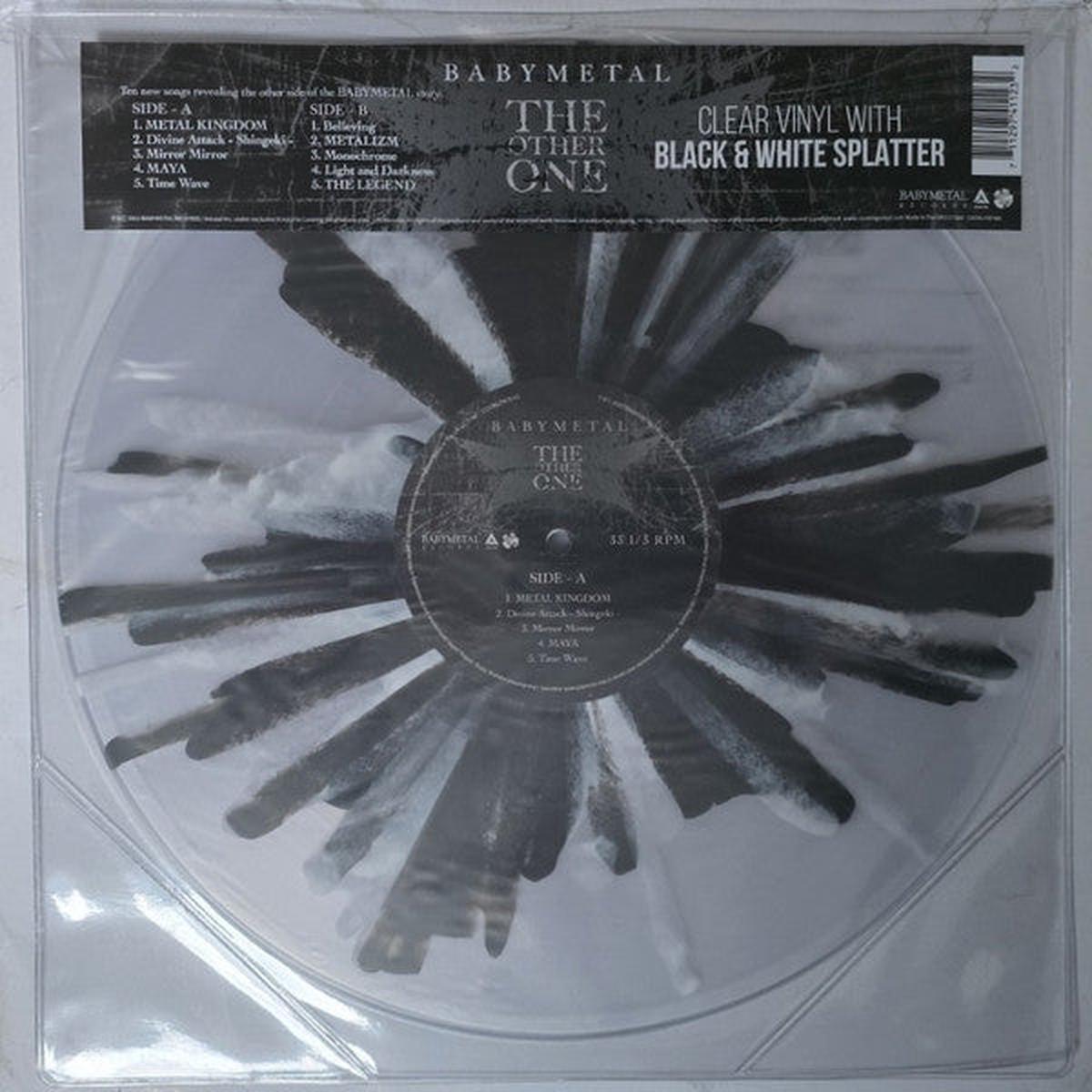 BABYMETAL – OTHER ONE : CLEAR/BLACK/WHITE SPLATTER – LP