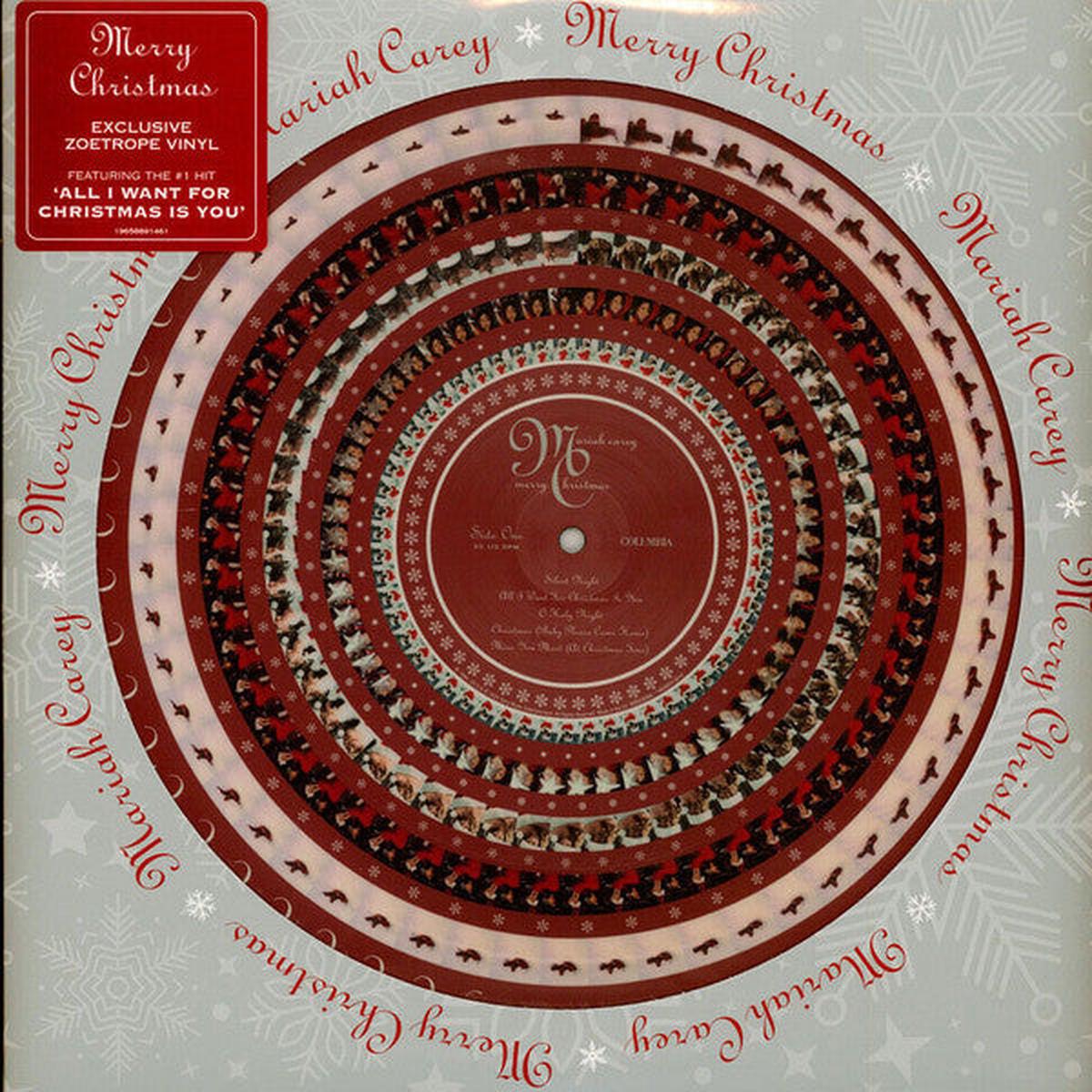 CAREY, MARIAH – MERRY CHRISTMAS : ZOETROPE VINYL (2024) – LP