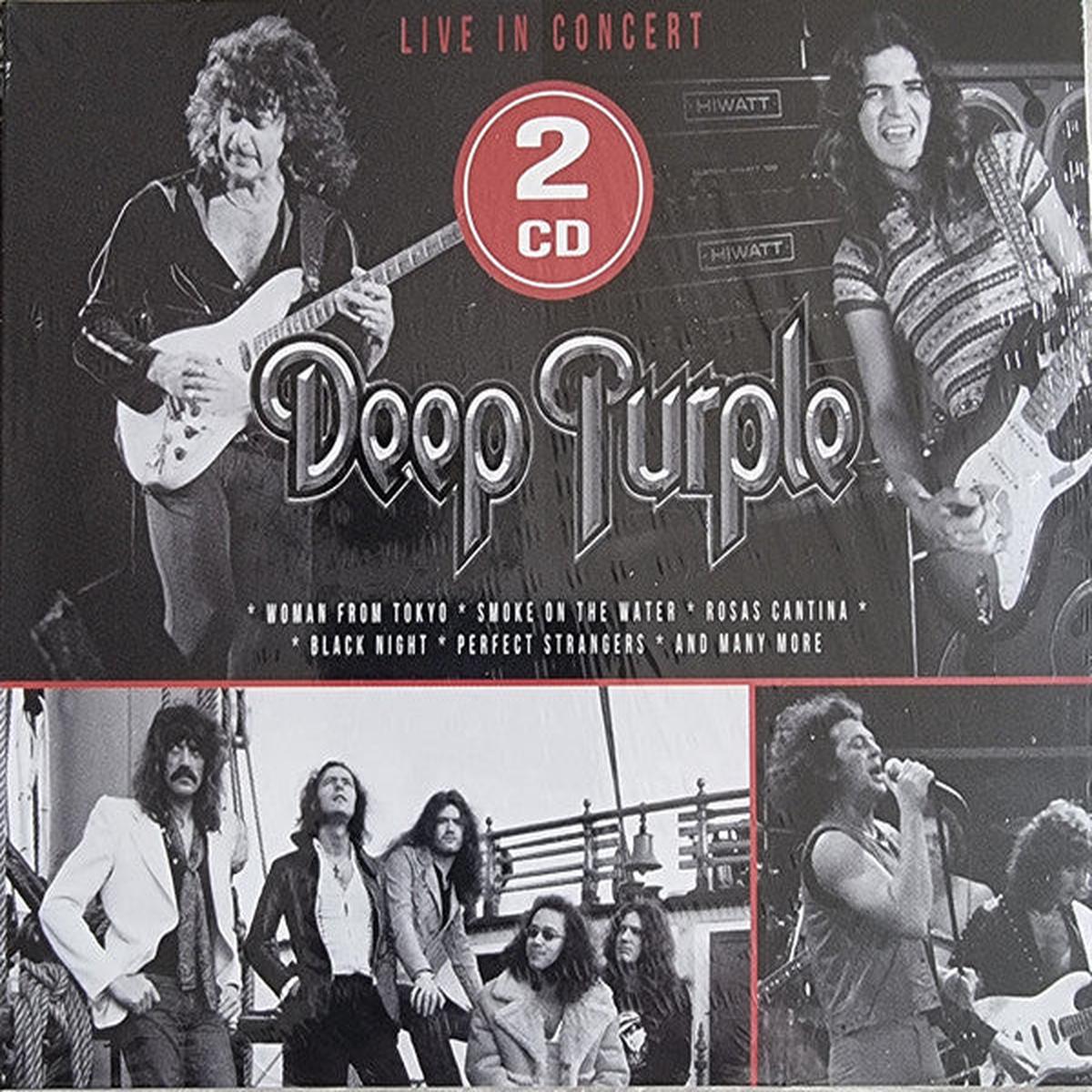 DEEP PURPLE – LIVE IN CONCERT : 2CD SET – CD