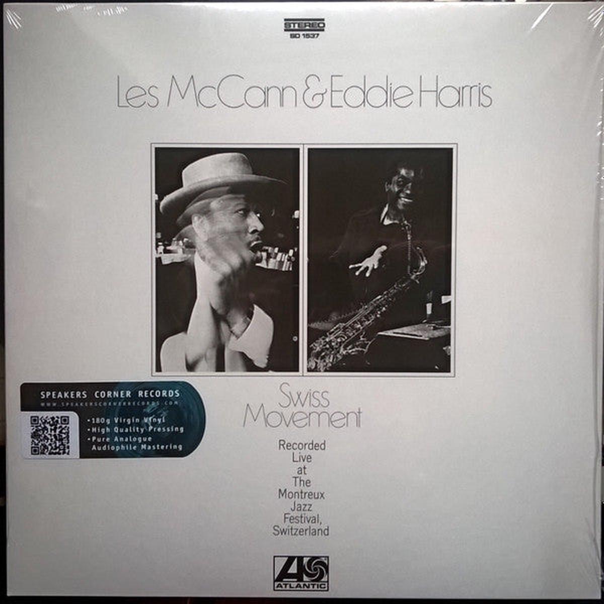 MCCANN, LES & EDDIE HARRIS – SWISS MOVEMENT : SPEAKERS CORNER – LP