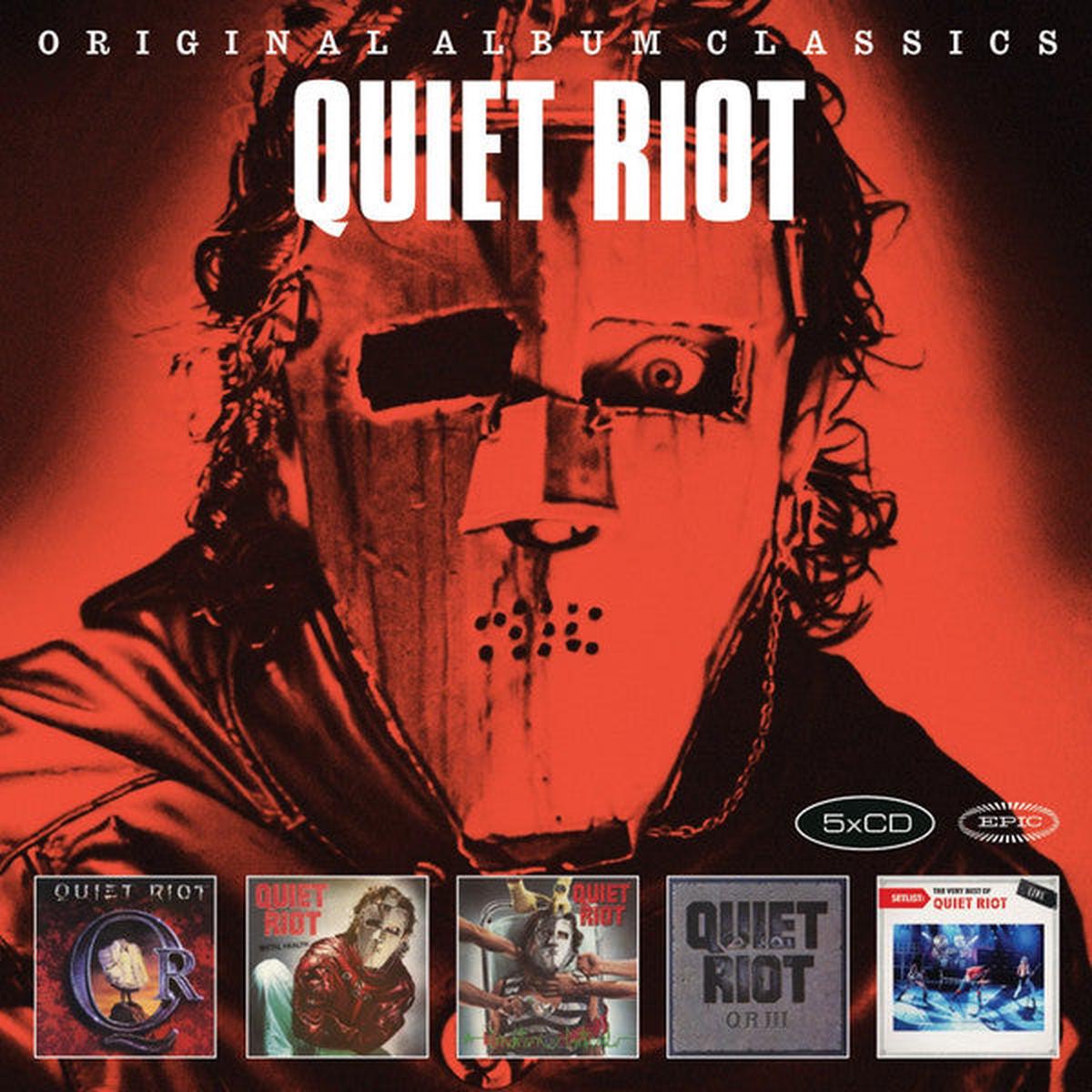 QUIET RIOT – ORIGINAL ALBUM CLASSICS : 5CD SET – CD