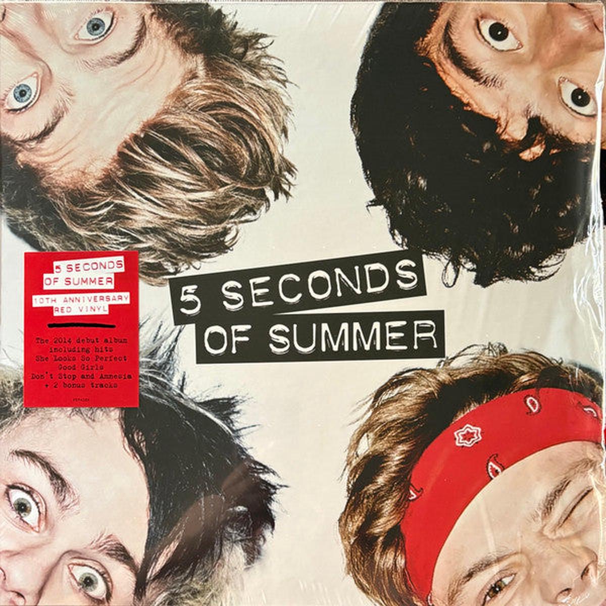 5 SECONDS OF SUMMER – 5 SECONDS OF SUMMER : RED VINYL – LP