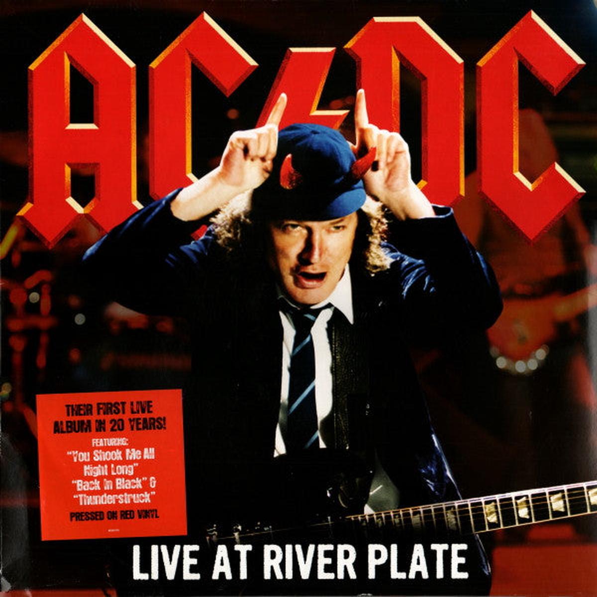 AC/DC – LIVE AT RIVER PLATE : 3LP RED VINYL – LP