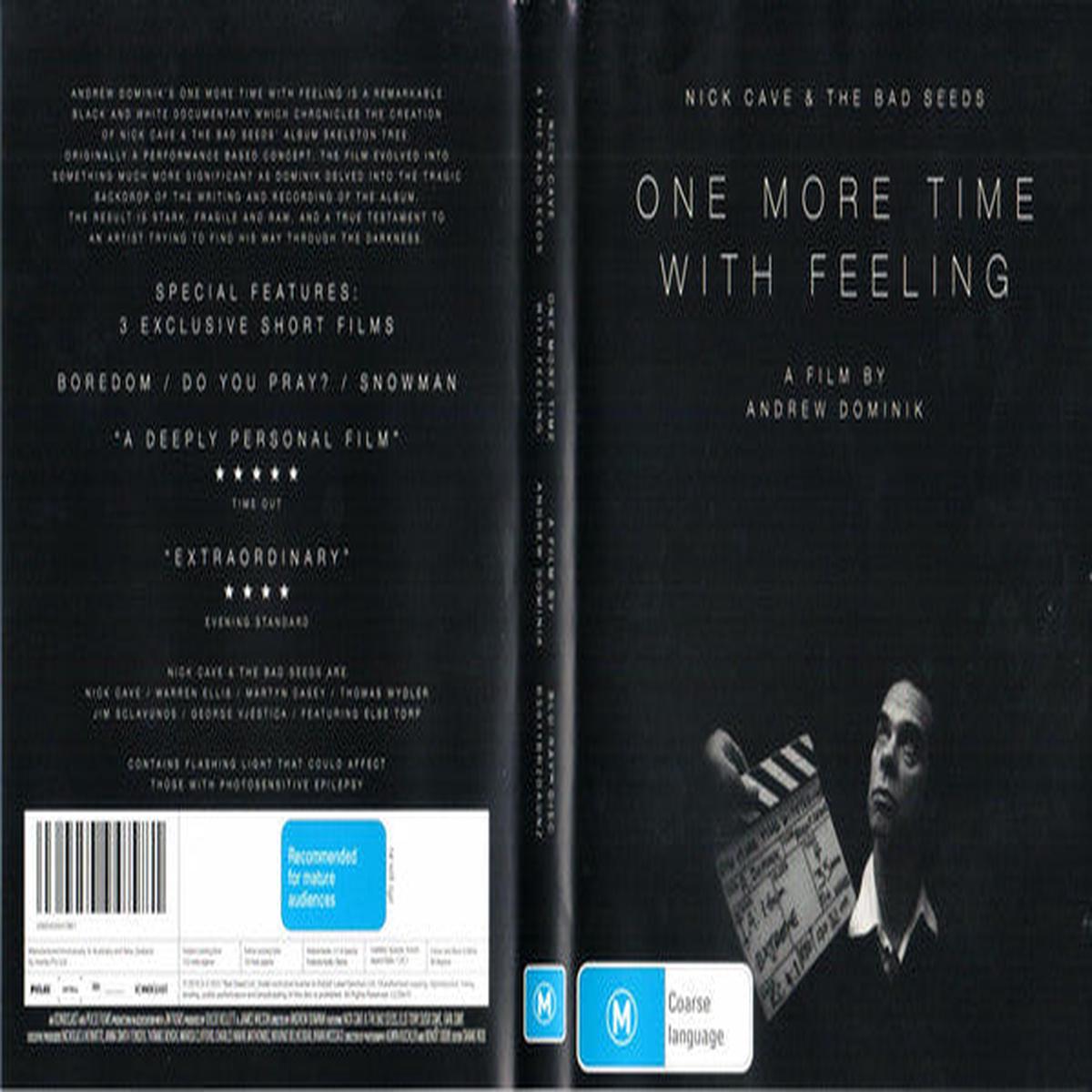 CAVE, NICK & THE BAD SEEDS – ONE MORE TIME WITH FEELING : 2D BLU-RAY – BR