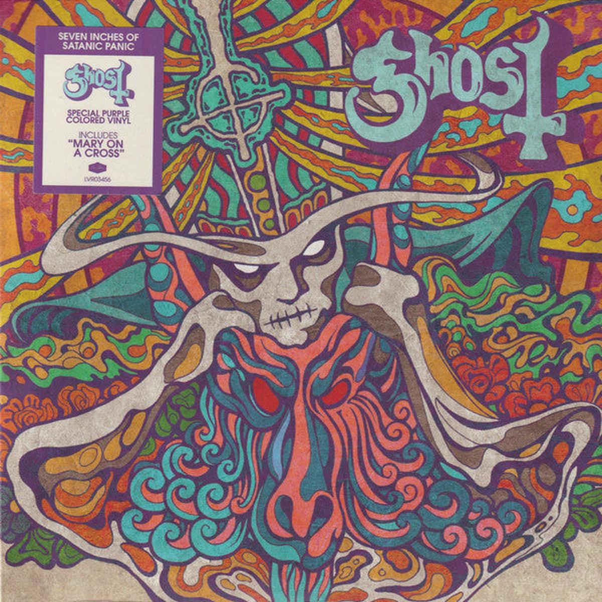 GHOST – SEVEN INCHES OF SATANIC PANIC : PURPLE V – LP