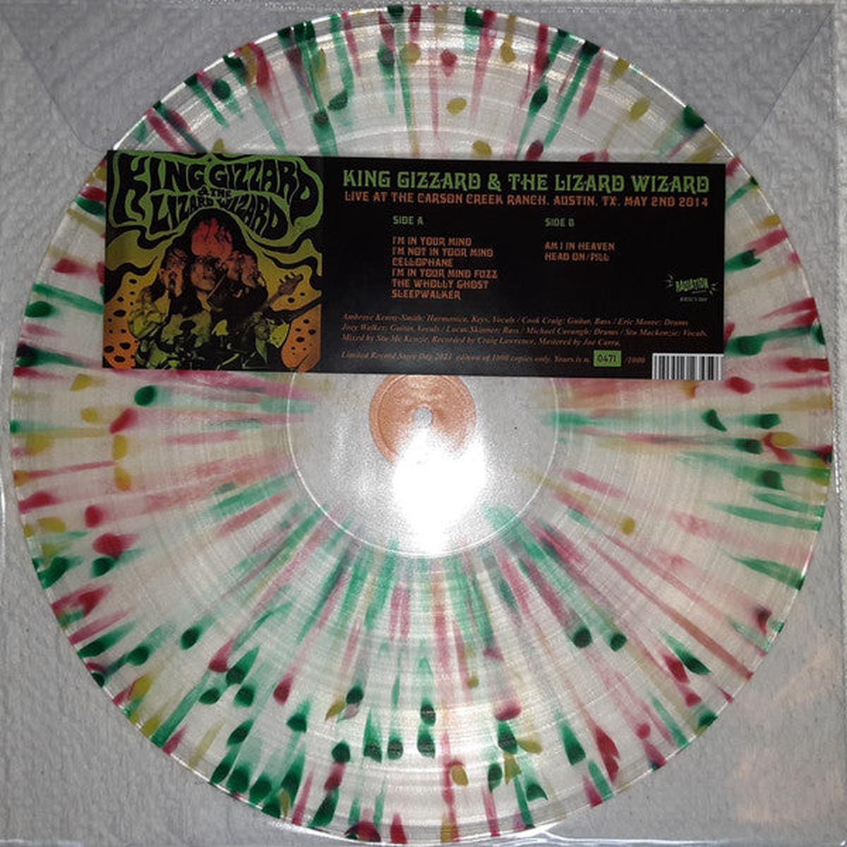 KING GIZZARD & THE LIZARD WIZARD – LIVE AT THE CARSON CREEK RANCH 2014: COL – LP