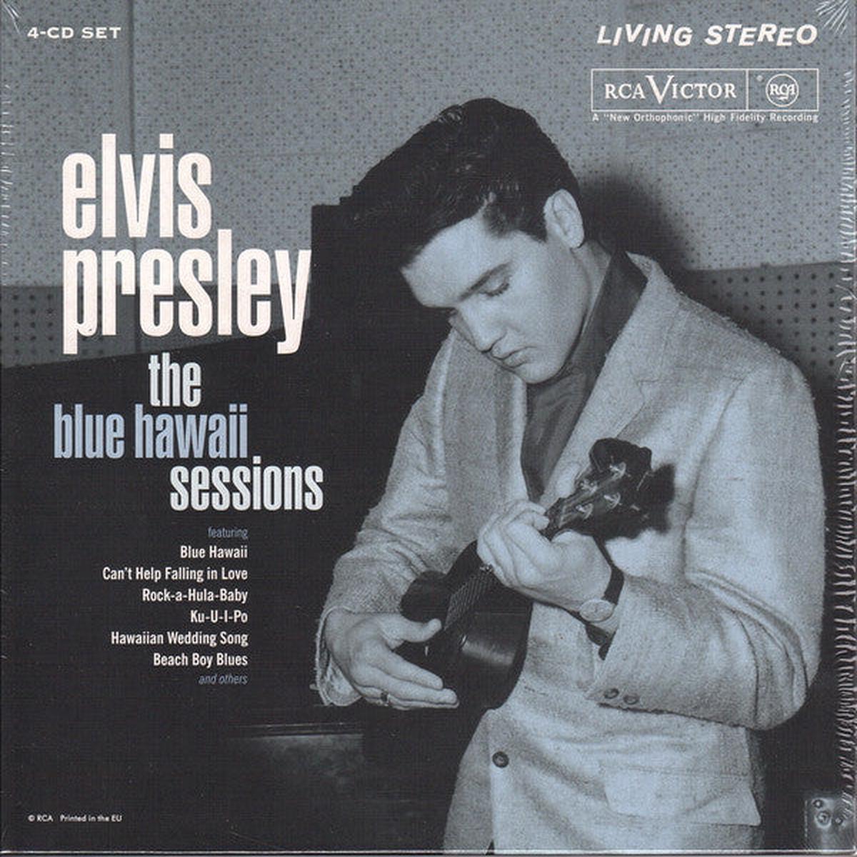 PRESLEY, ELVIS – BLUE HAWAII SESSIONS : 4CD SET 8″ PACK – CD