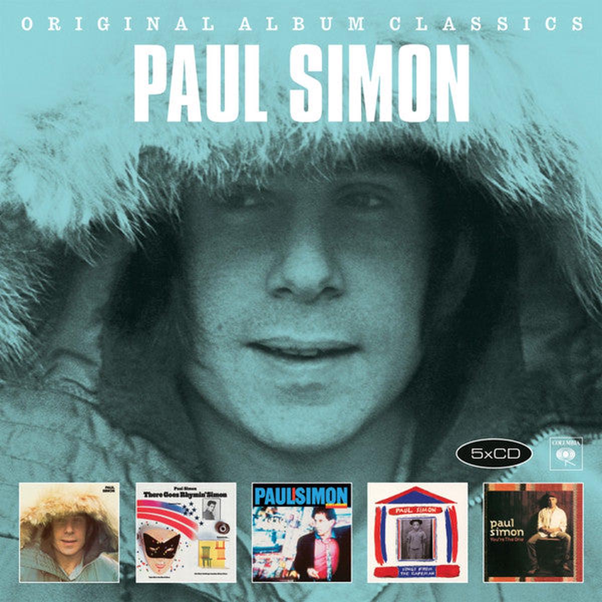 SIMON, PAUL – ORIGINAL ALBUM CLASSICS : 5CD SET – CD