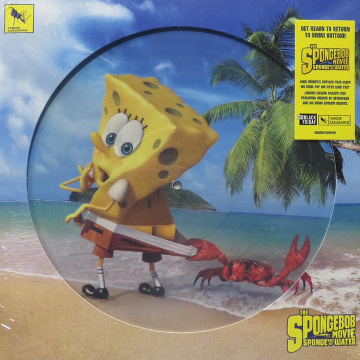 SPONGEBOB MOVIE: SPONGE OUT OF WATER – SOUNDTRACK: PICTURE DISC – LP