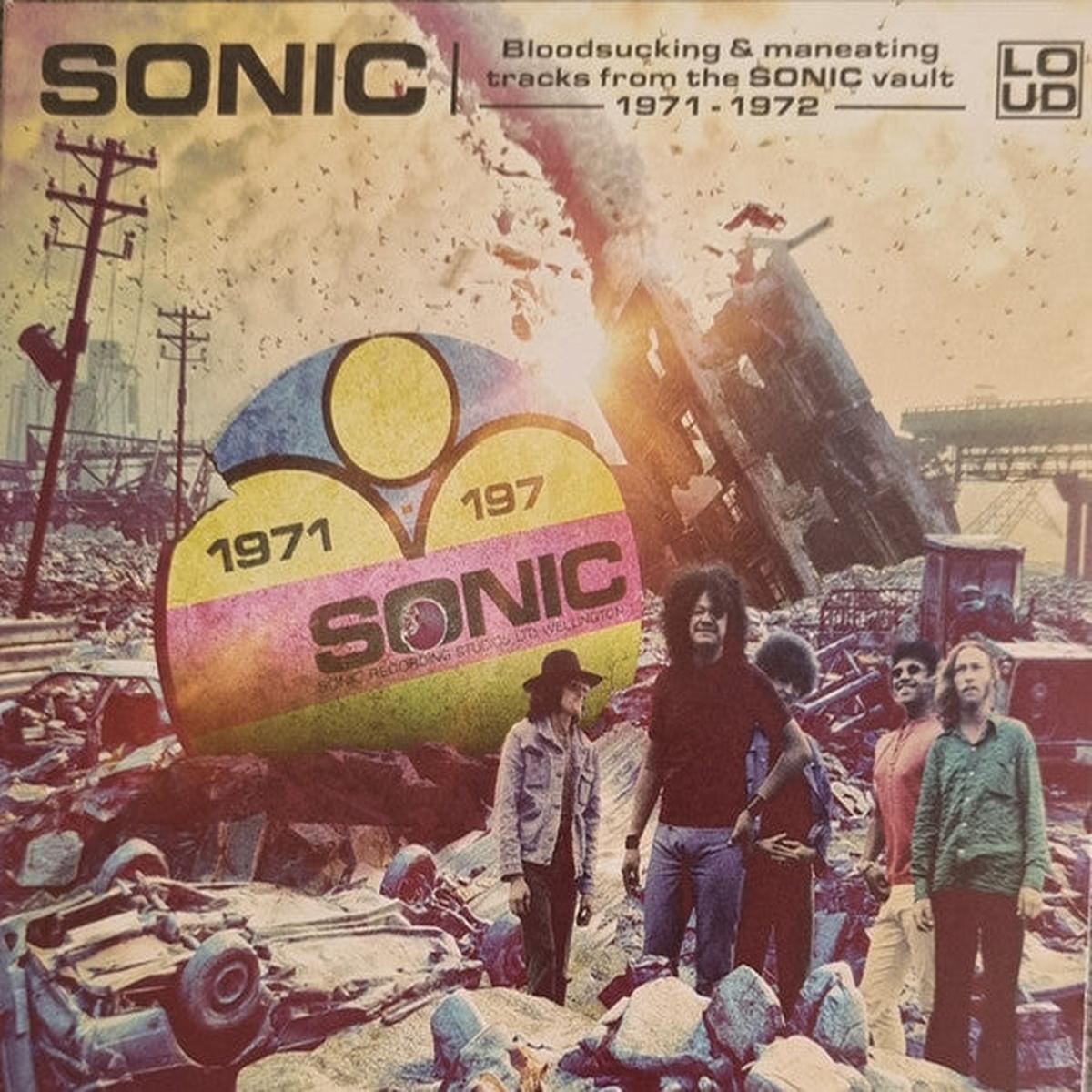 VARIOUS – SONIC 1971-1972 + 9 BONUS TRACKS – CD