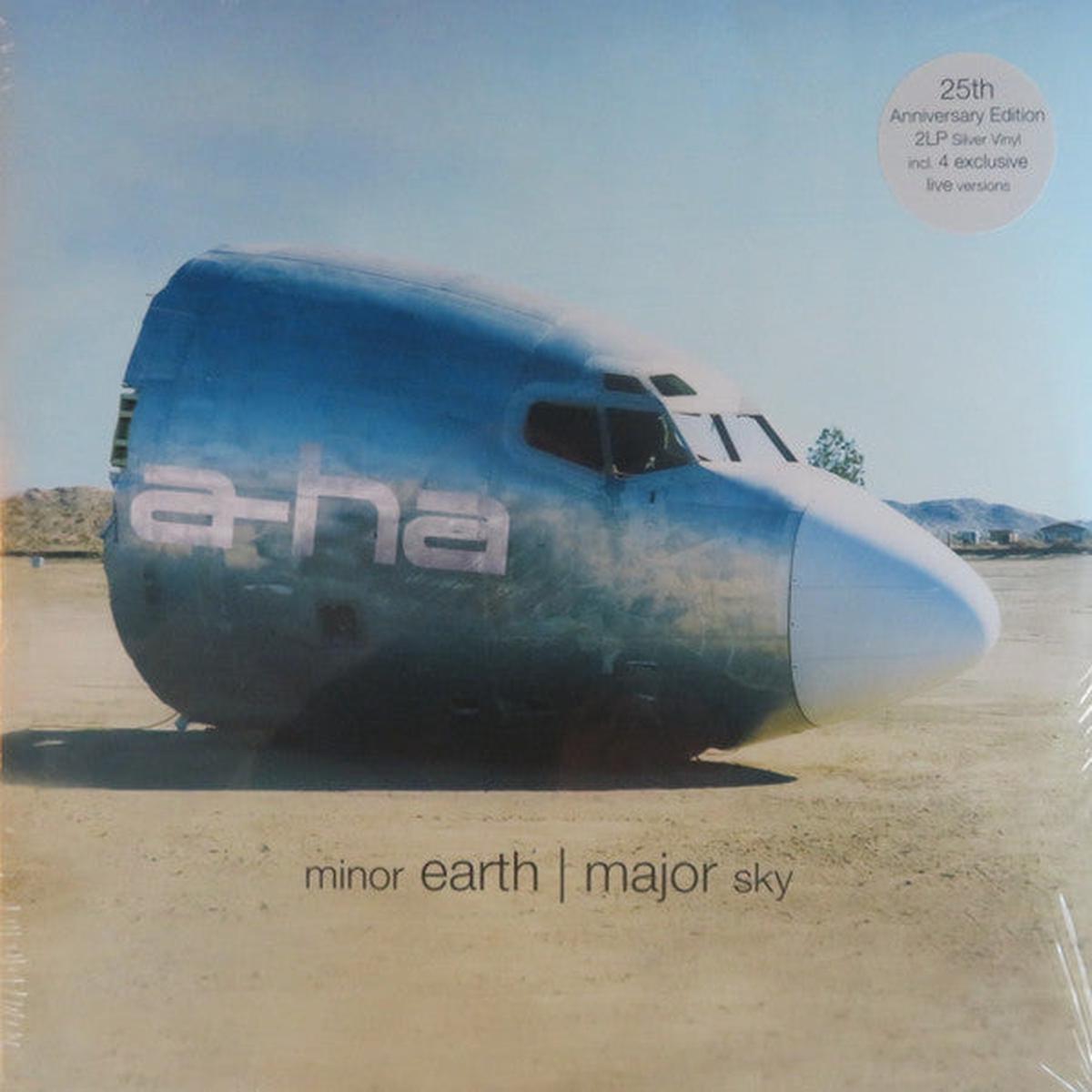 A-HA – MINOR EARTH MAJOR SKY : 4 BONUS (SILVER) – LP