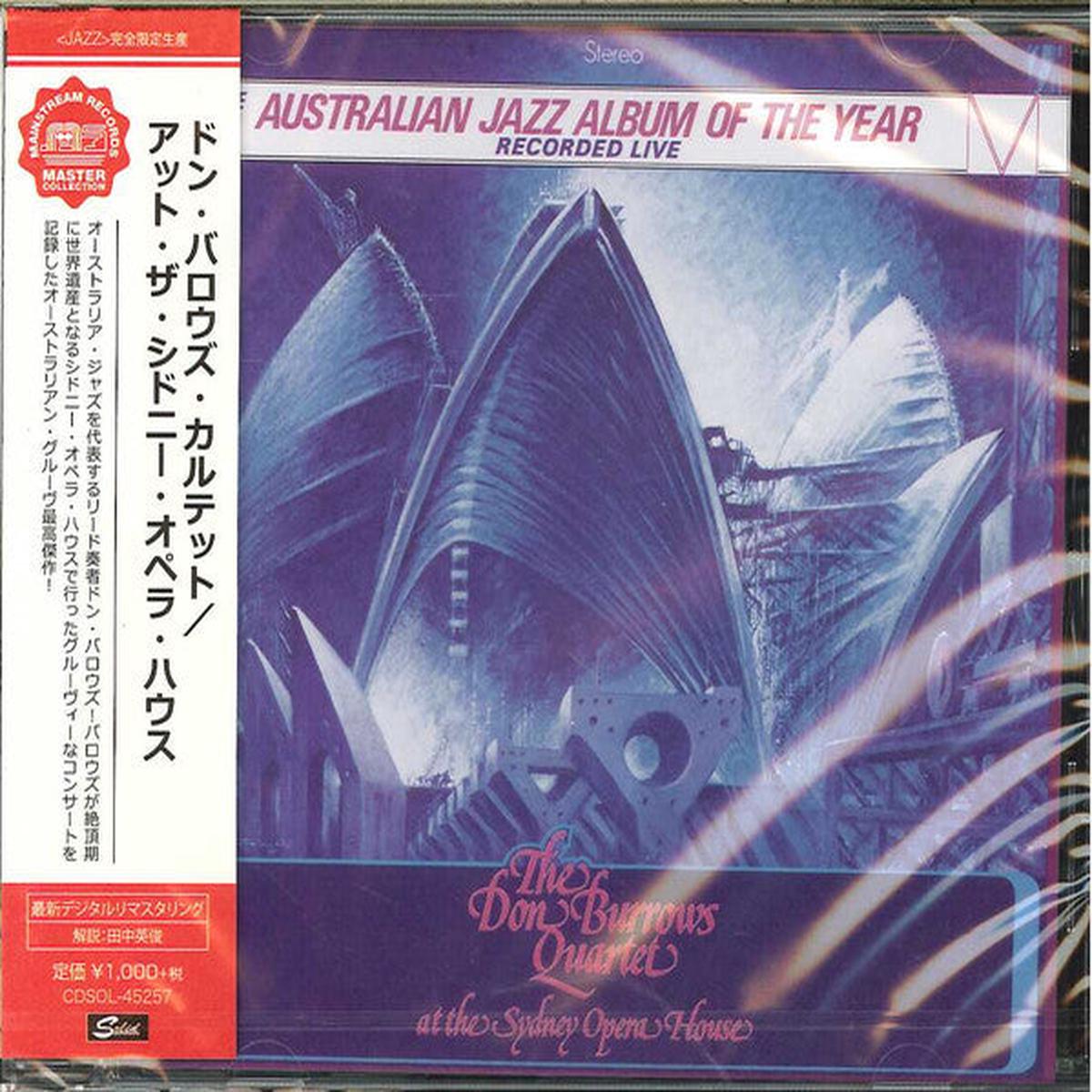 BURROWS, DON – AT THE SYDNEY OPERA HOUSE 1974 – CD