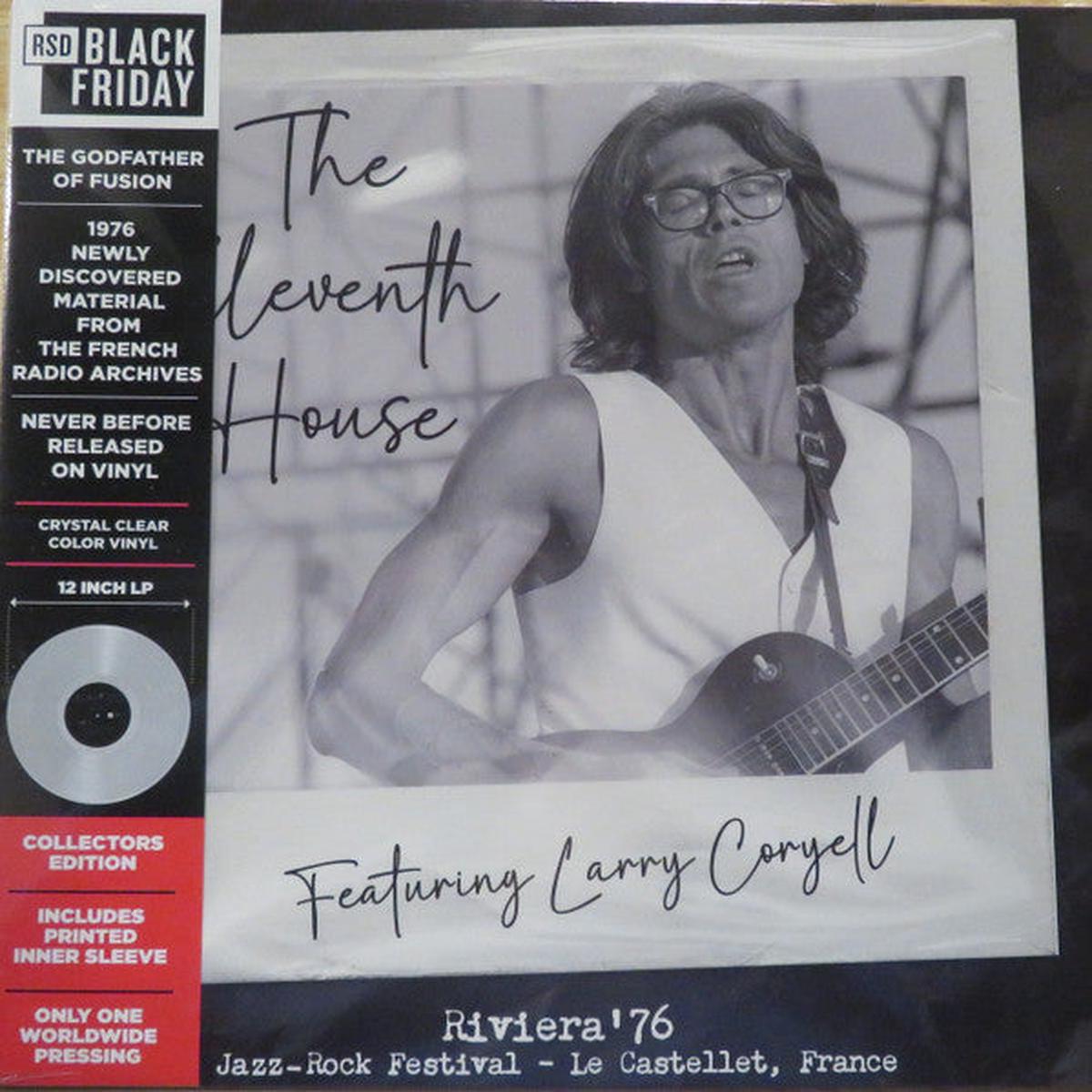 CORYELL, LARRY / ELEVENTH HOUSE – RIVIERA 76: CRYSTAL CLEAR VINYL – LP