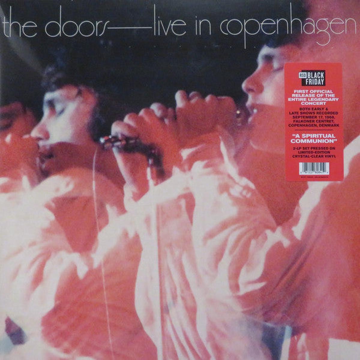 DOORS – LIVE IN COPENHAGEN 1968 : CLEAR 2LP SET – LP