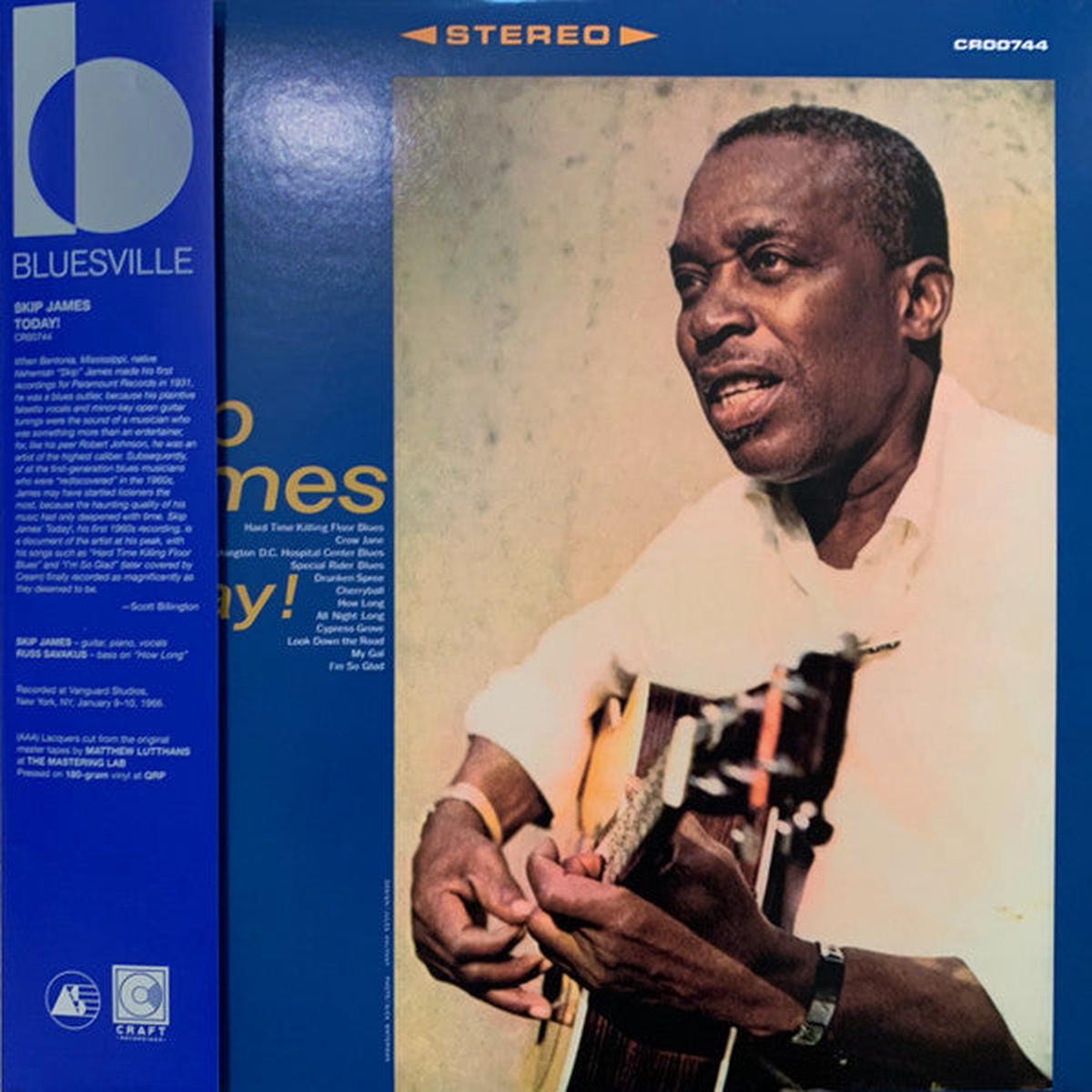 JAMES, SKIP – TODAY! : BLUESVILLE ACOUSTIC SOUNDS – LP