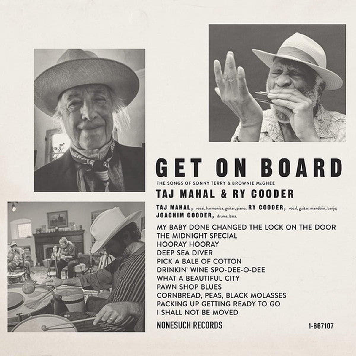 MAHAL, TAJ & RY COODER – GET ON BOARD – CD