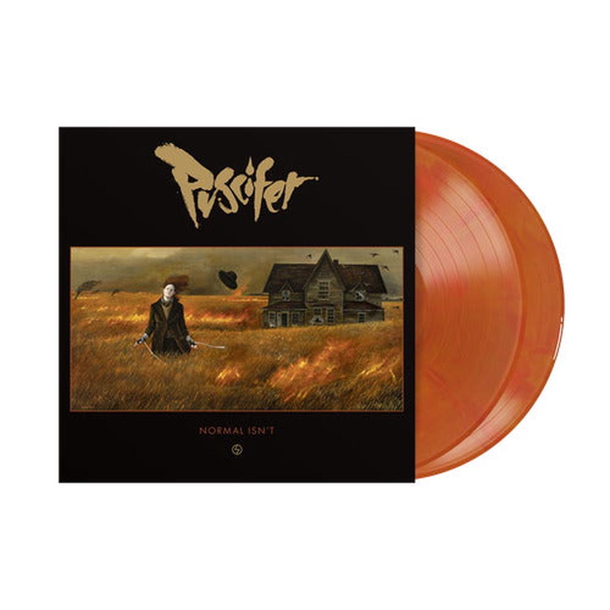 PUSCIFER – NORMAL ISN’T : ORANGE SWIRL VINYL (2LP) – LP