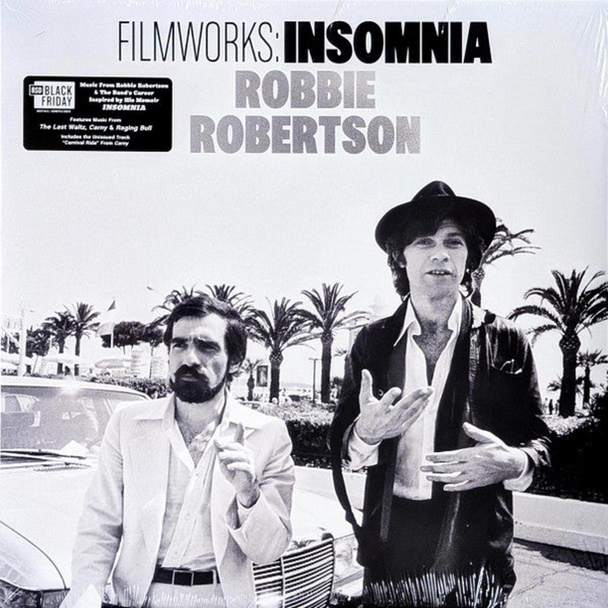 ROBERTSON, ROBBIE – FILMWORKS: INSOMNIA – LP
