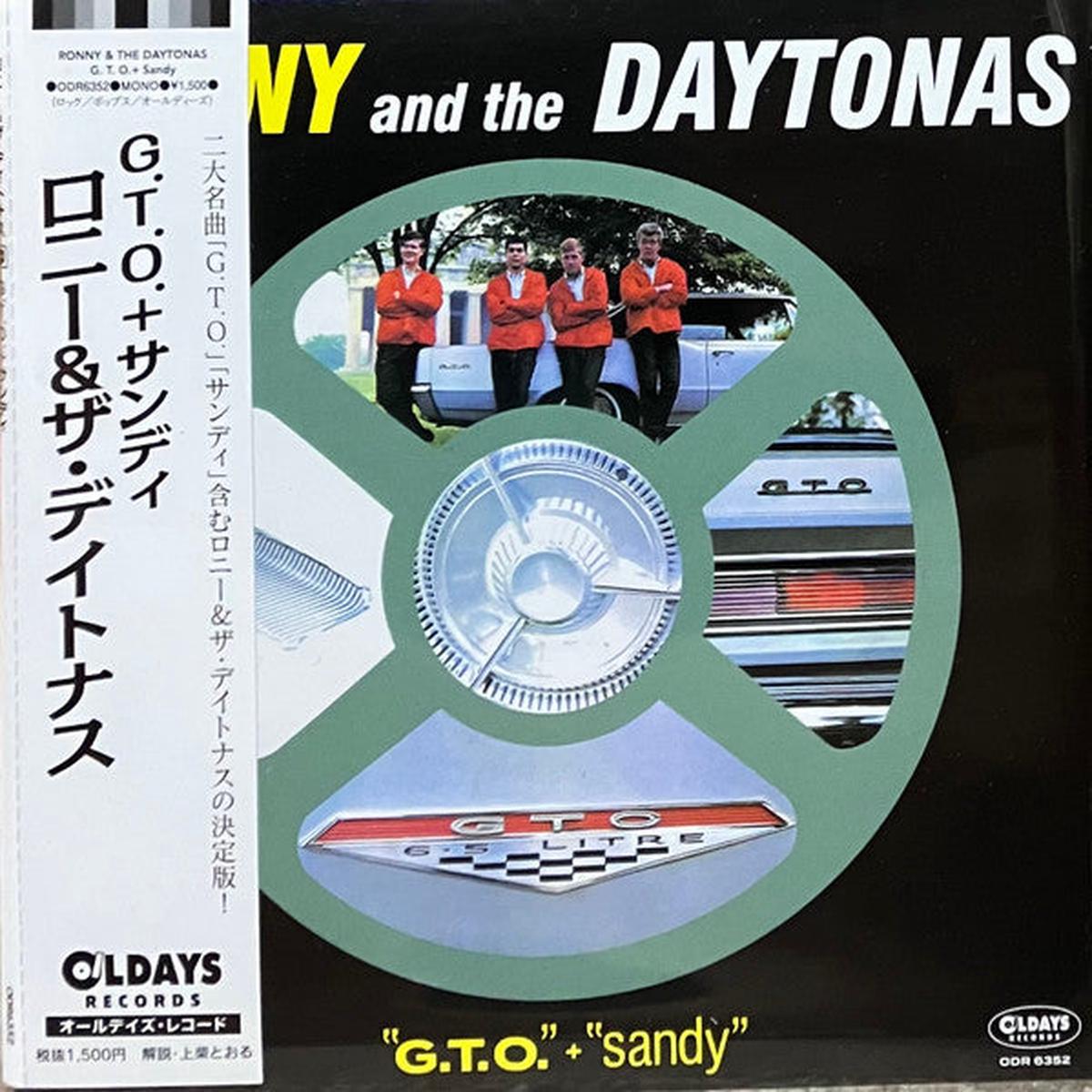 RONNY & THE DAYTONAS – GTO / SANDY : JAPANESE CARD SLEEVE – CD