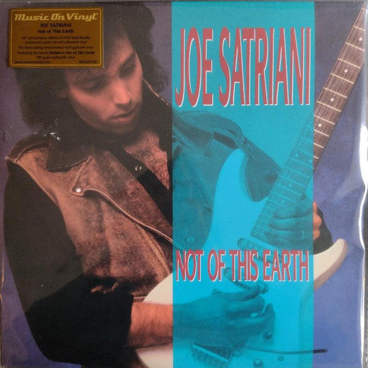 SATRIANI, JOE – NOT OF THIS EARTH : RED 180-GRAM VINYL – LP