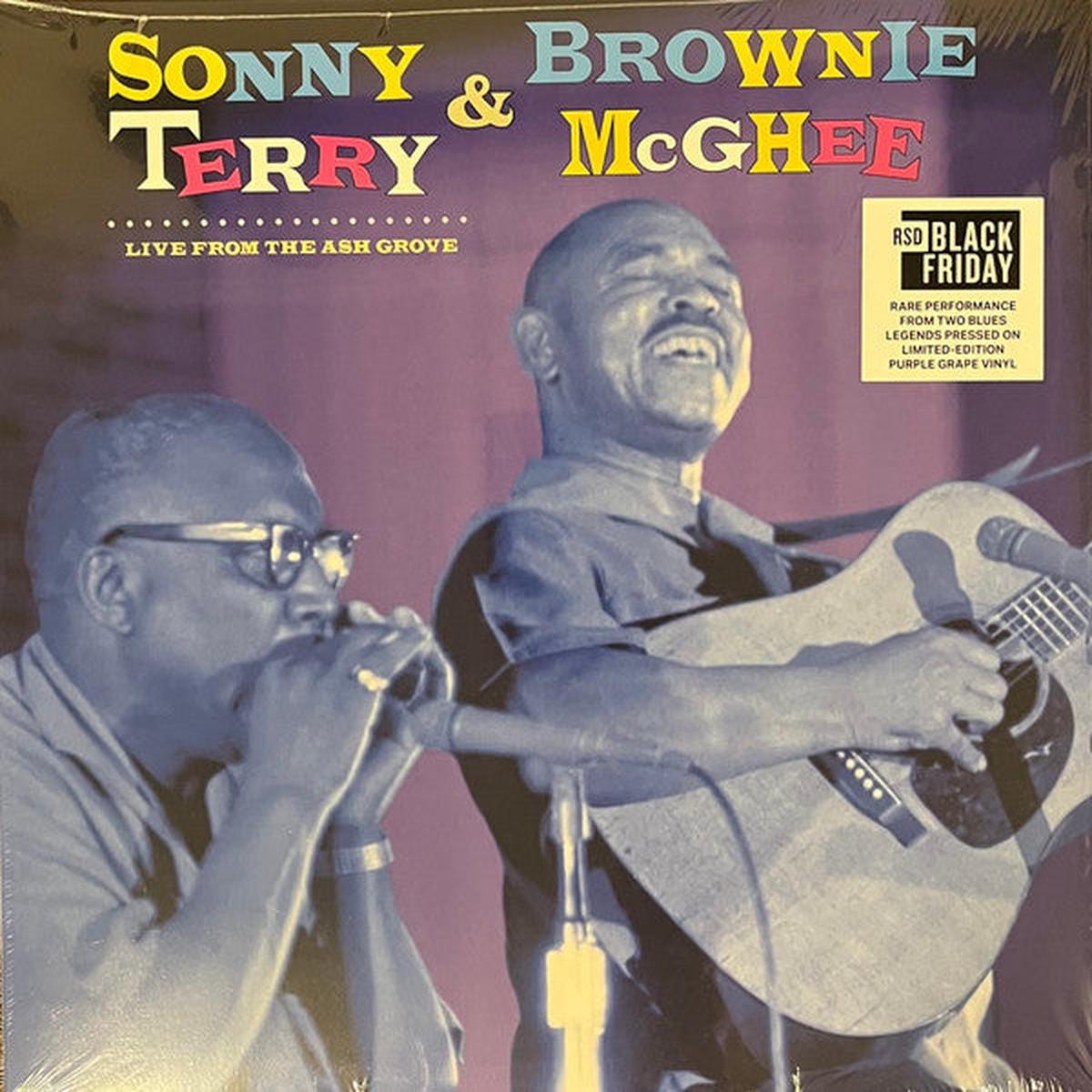 TERRY, SONNY & BROWNIE MCGHEE – LIVE FROM THE ASH GROVE: PURPLE VINYL – LP