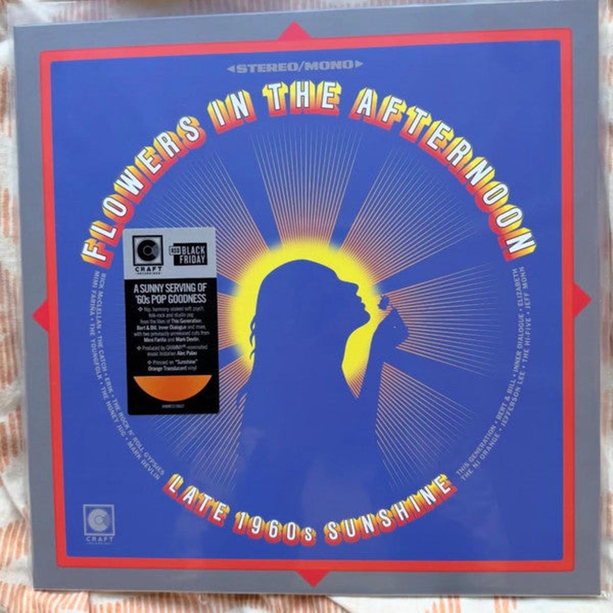VARIOUS – FLOWERS IN THE AFTERNOON: ORANGE – LP
