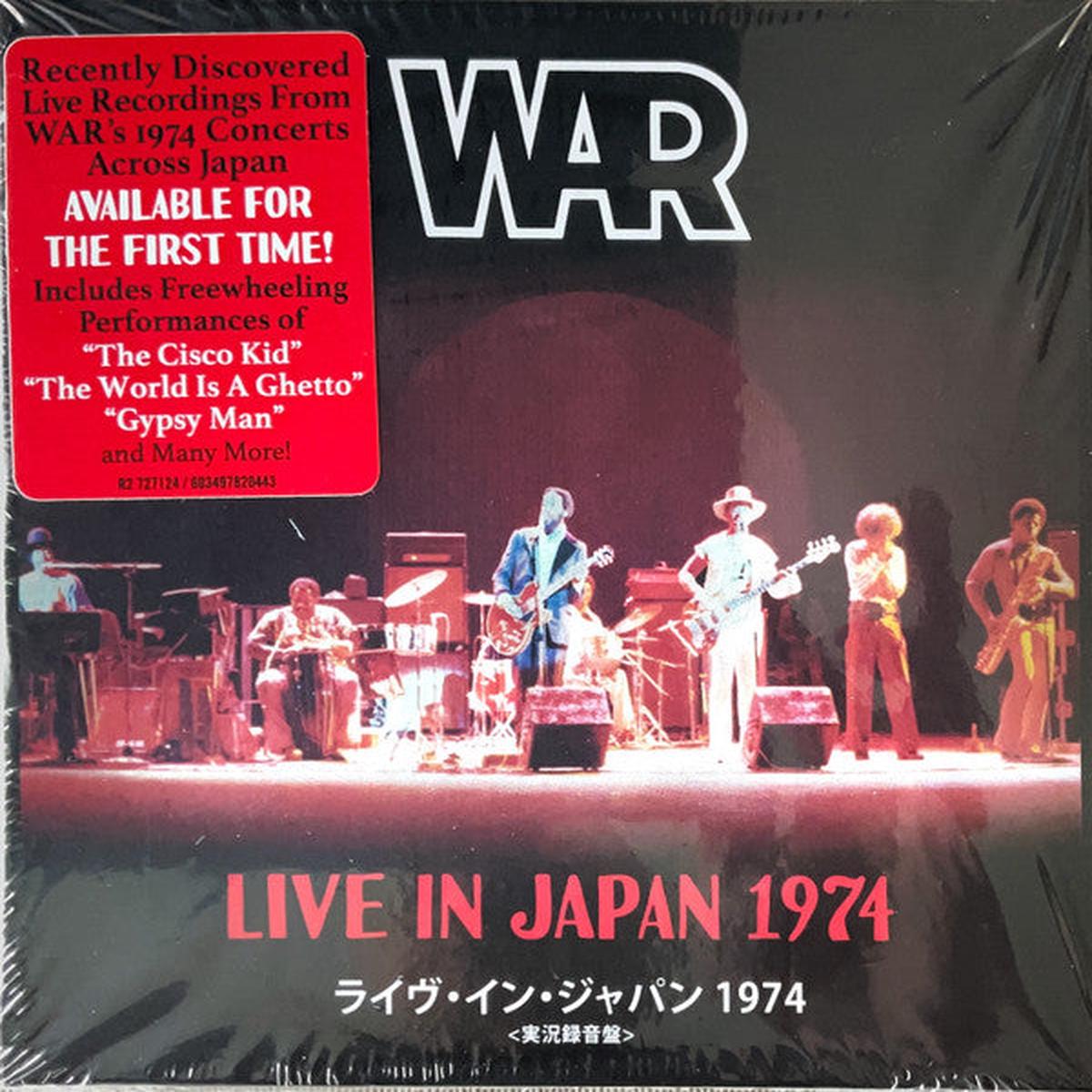 WAR – LIVE IN JAPAN 1974 : 2CD SET – CD
