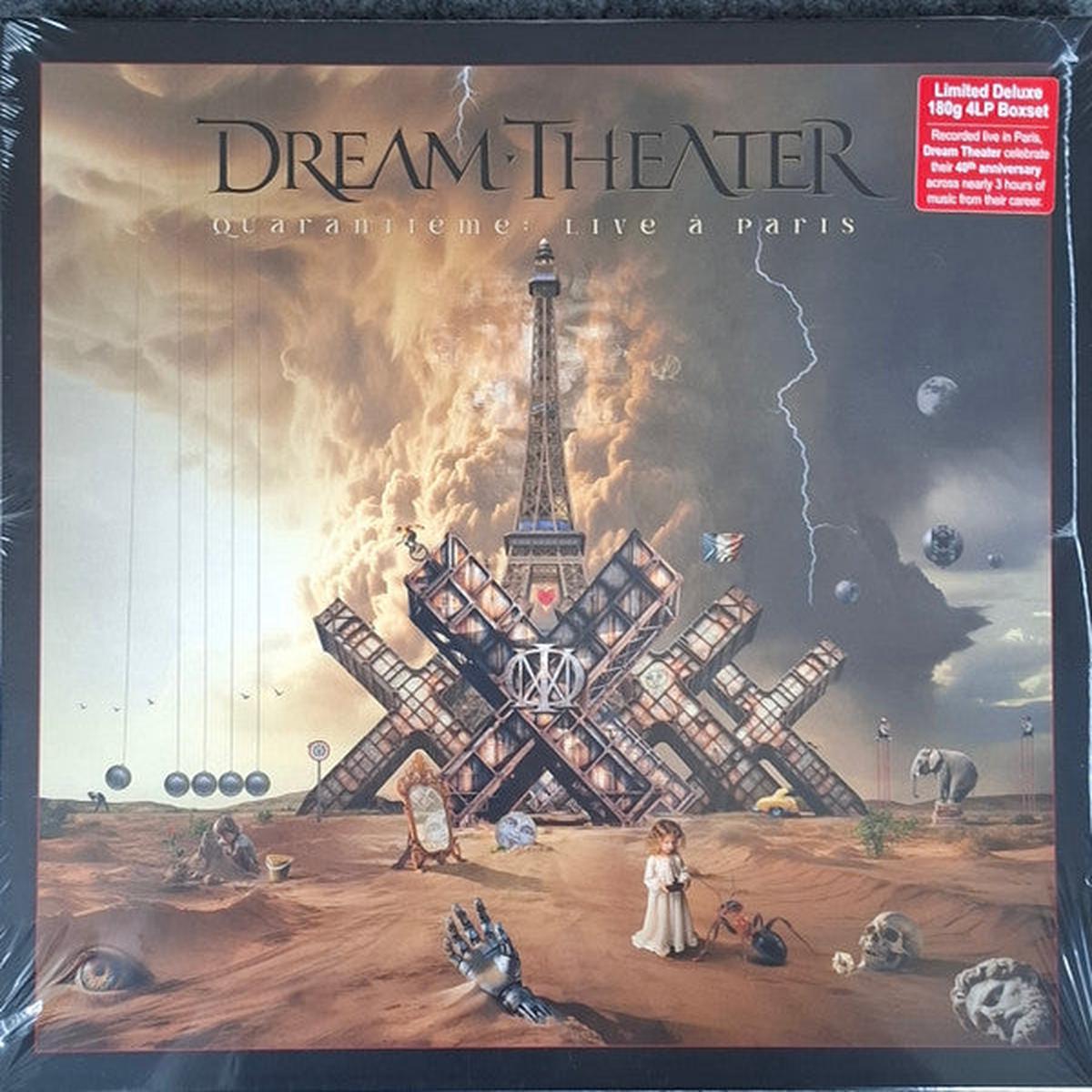 DREAM THEATER – QUARANTIEME : LIVE A PARIS (BLACK 4LP) – LP