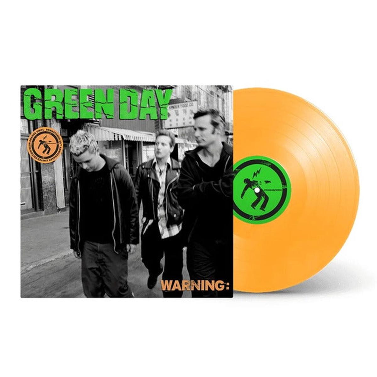 GREEN DAY – WARNING : ORANGE VINYL (2025 REMASTER) – LP