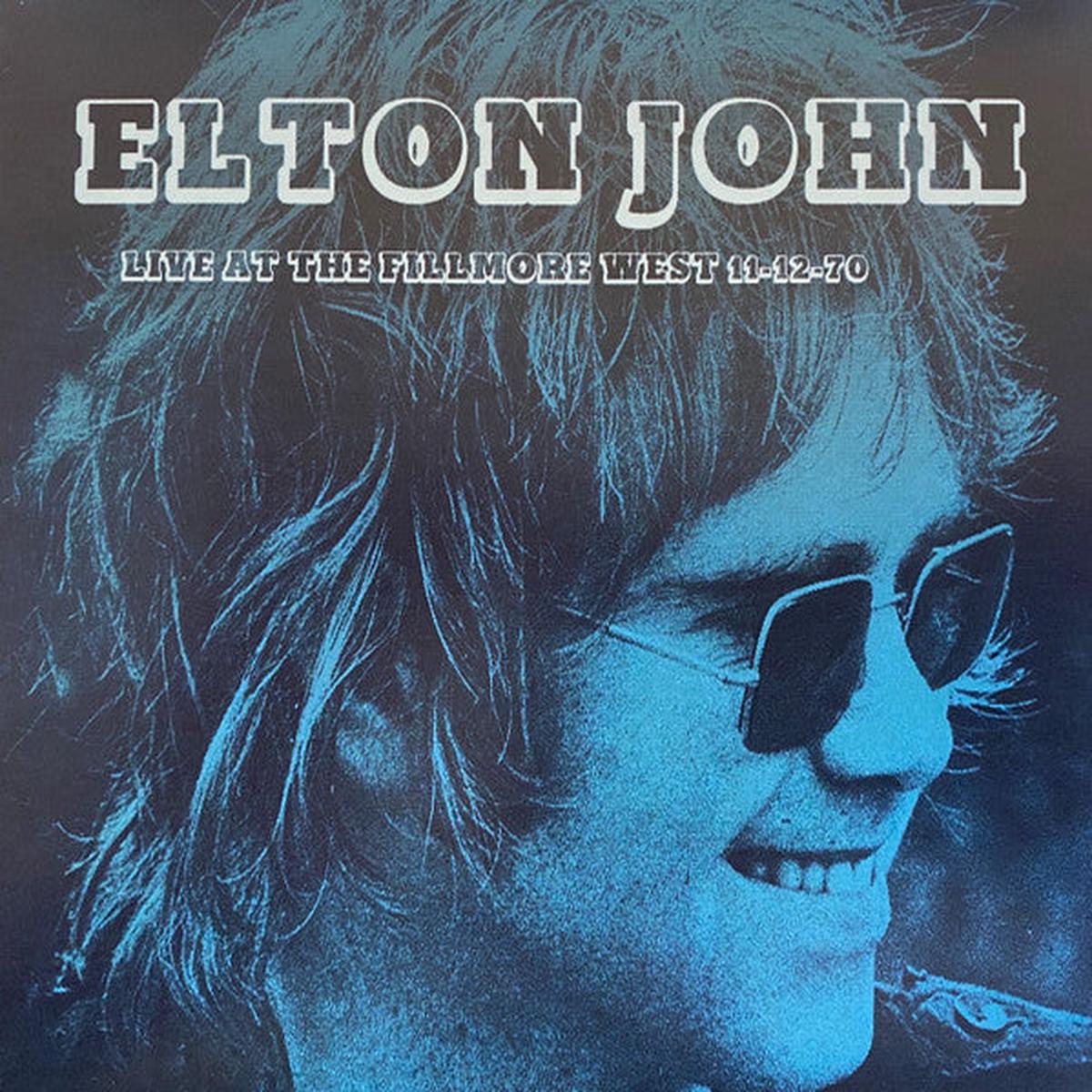 JOHN, ELTON – LIVE AT THE FILLMORE WEST 11-12-70 – CD