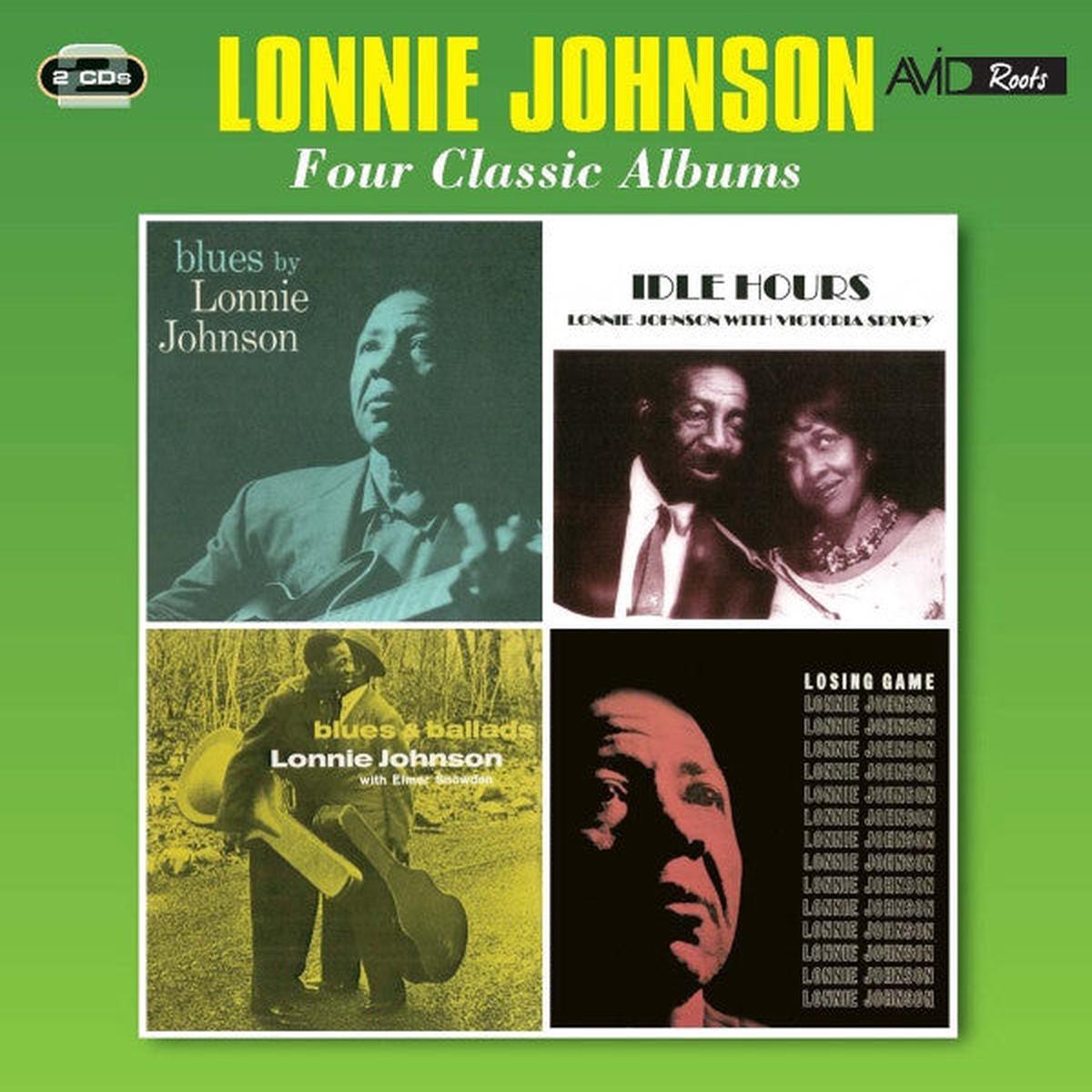 JOHNSON, LONNIE – FOUR CLASSIC ALBUMS VOL 1 : 2CD – CD