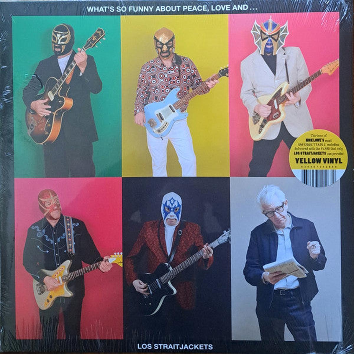 LOS STRAITJACKETS – WHAT’S SO FUNNY ABOUT…YELLOW VINYL – LP