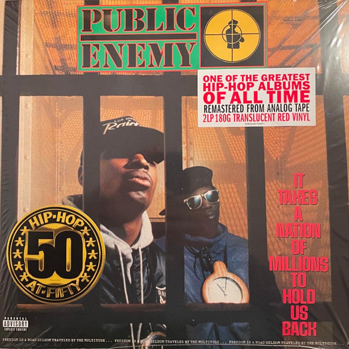 PUBLIC ENEMY – IT TAKES A NATION OF MILLIONS: 2LP RED V – LP