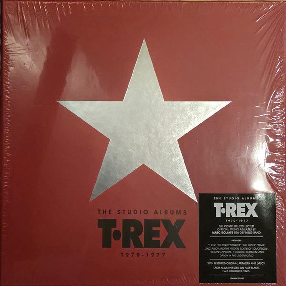 T-REX – STUDIO ALBUMS : 1970 – 1977 (COLOUR 8LP) – LP