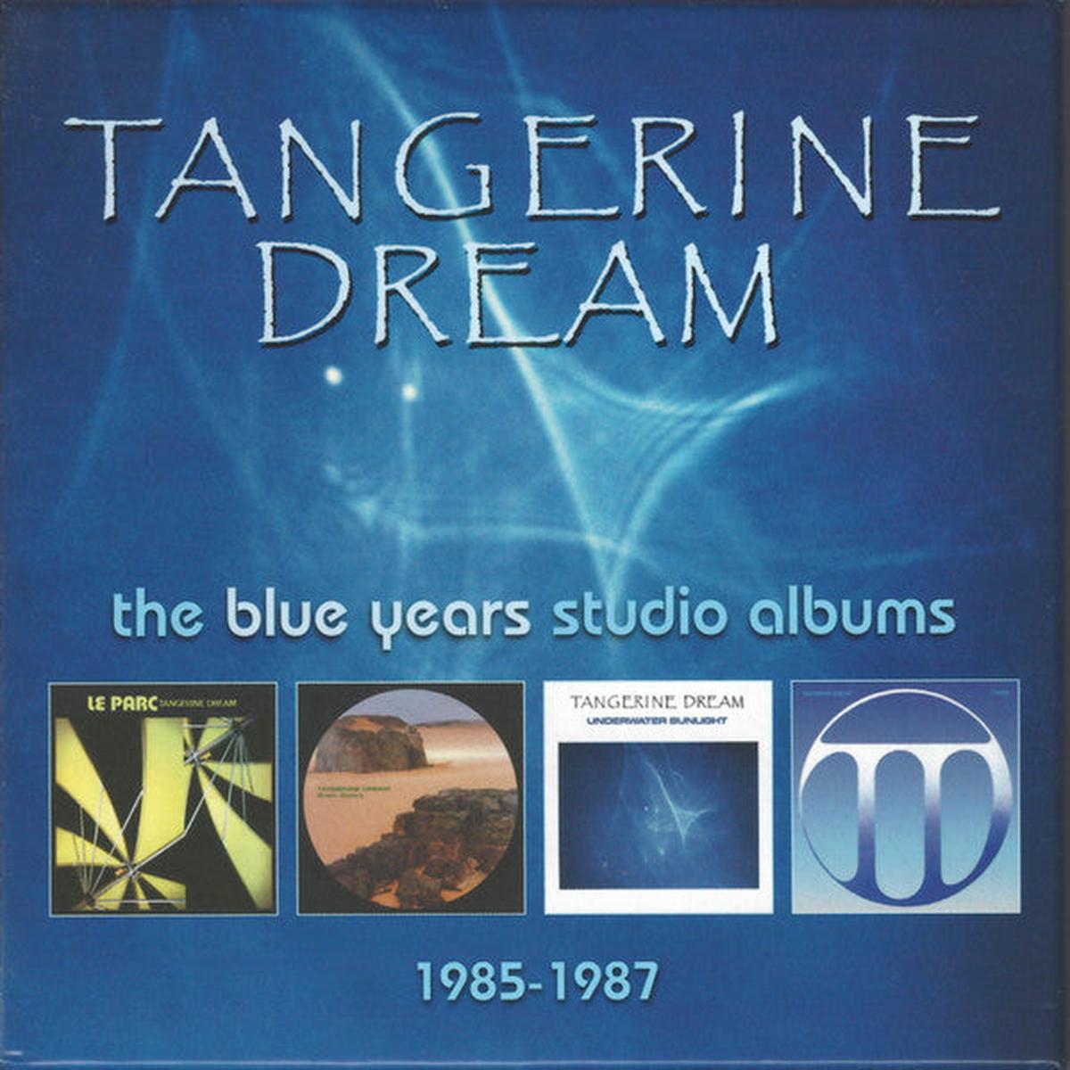 TANGERINE DREAM – BLUE YEARS STUDIO ALBUMS 1985-1987: 4CD – CD