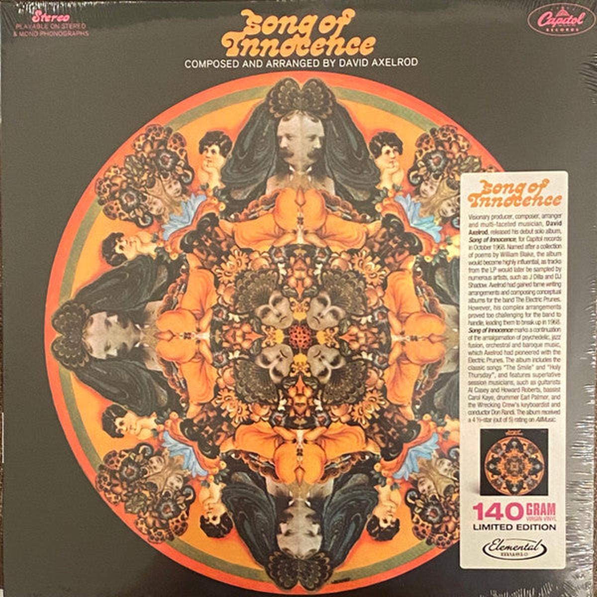 AXELROD, DAVID – SONG OF INNOCENCE – LP