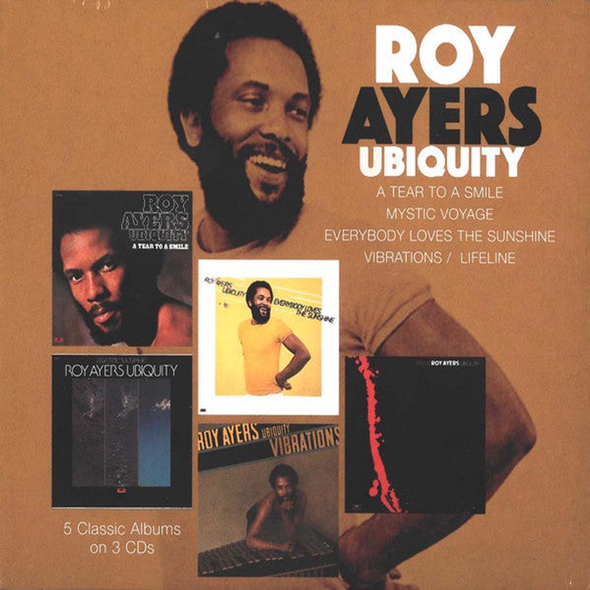 AYERS, ROY UBIQUITY – FIVE ALBUMS: 3CD SET – CD