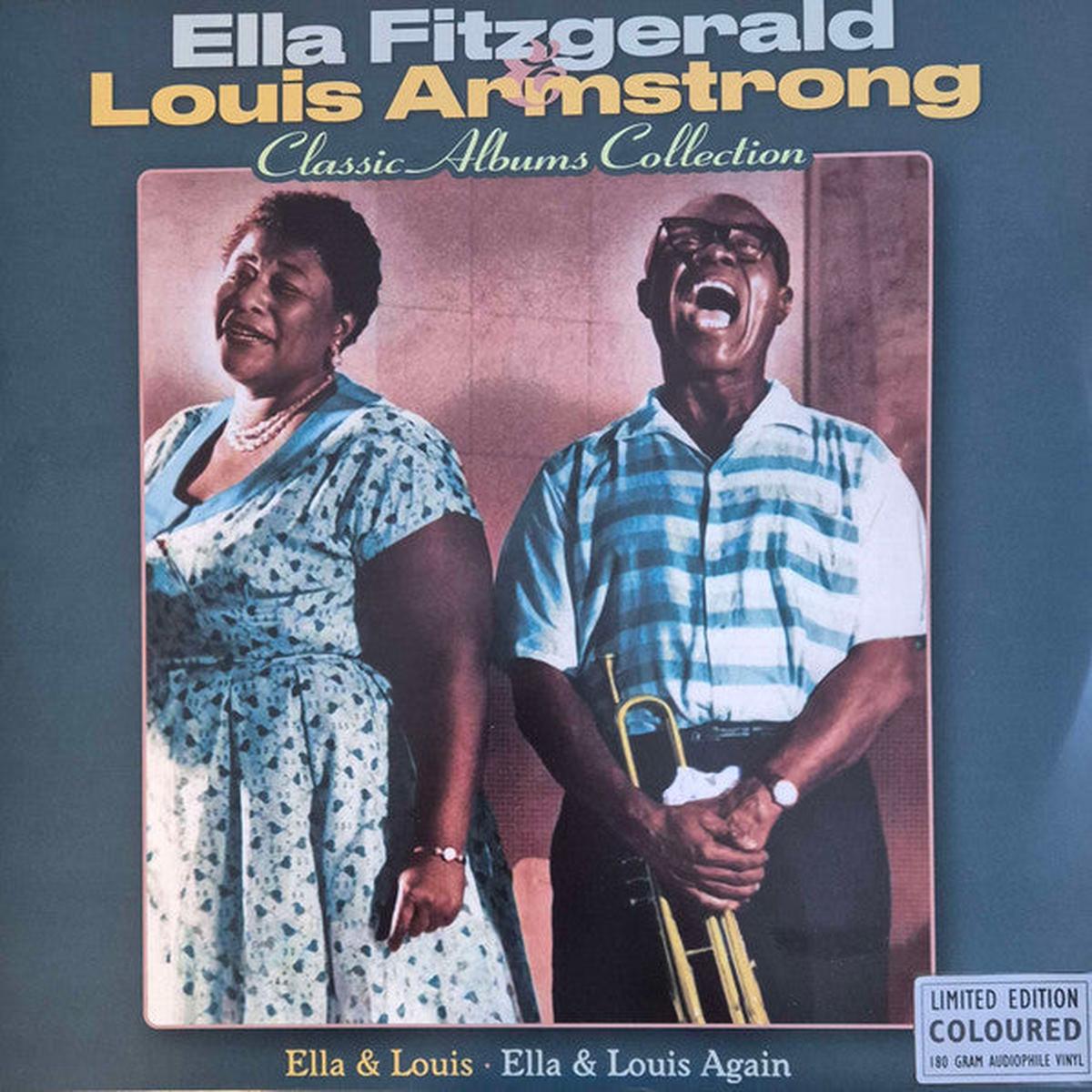FITZGERALD, ELLA & LOUIS ARMSTRONG – CLASSIC ALBUMS COLLECTION: 3LP TURQUOISE – LP