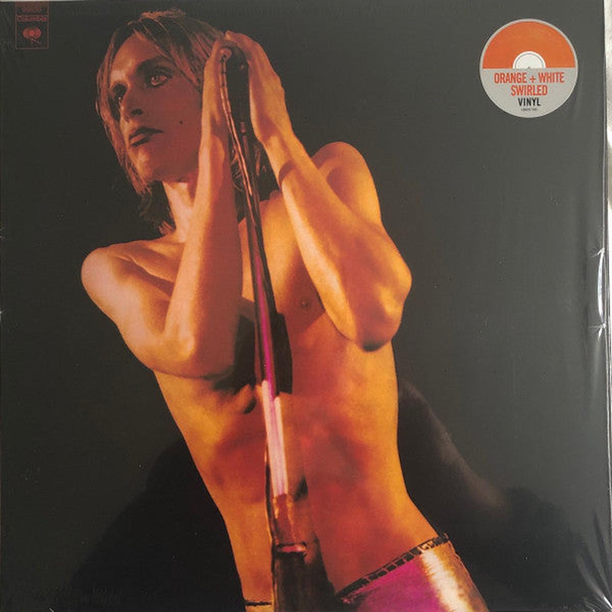 IGGY & THE STOOGES – RAW POWER : ORIGINAL MIX (ORANGE & WHTE) – LP