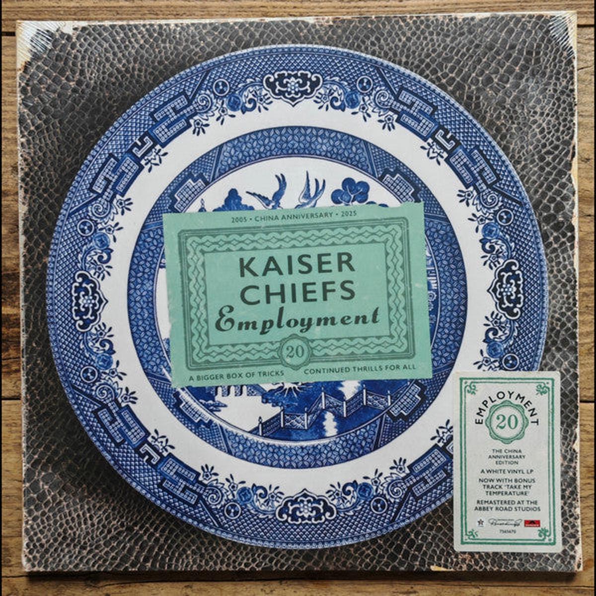 KAISER CHIEFS – EMPLOYMENT 20 : BONUS TRACK (WHITE) – LP