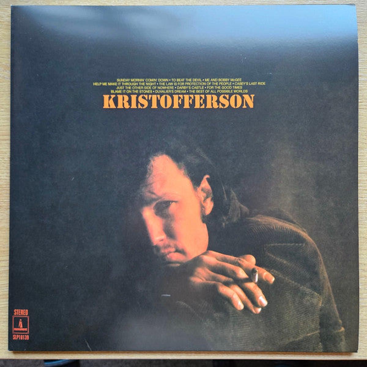 KRISTOFFERSON, KRIS – KRISTOFFERSON : ORANGE 180-GRAM VINYL – LP