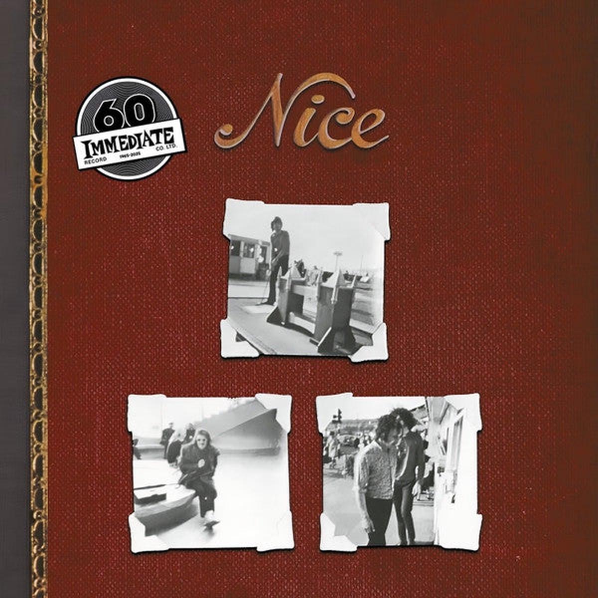 NICE – NICE (BLOOD RED/BLACK/WHITE SPLATTER) – LP