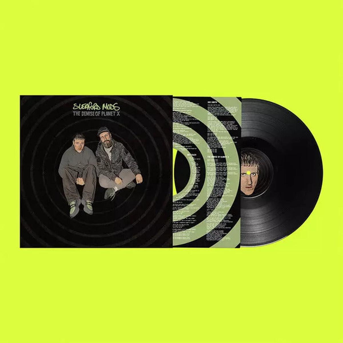 SLEAFORD MODS – DEMISE OF PLANET X : BLACK VINYL – LP
