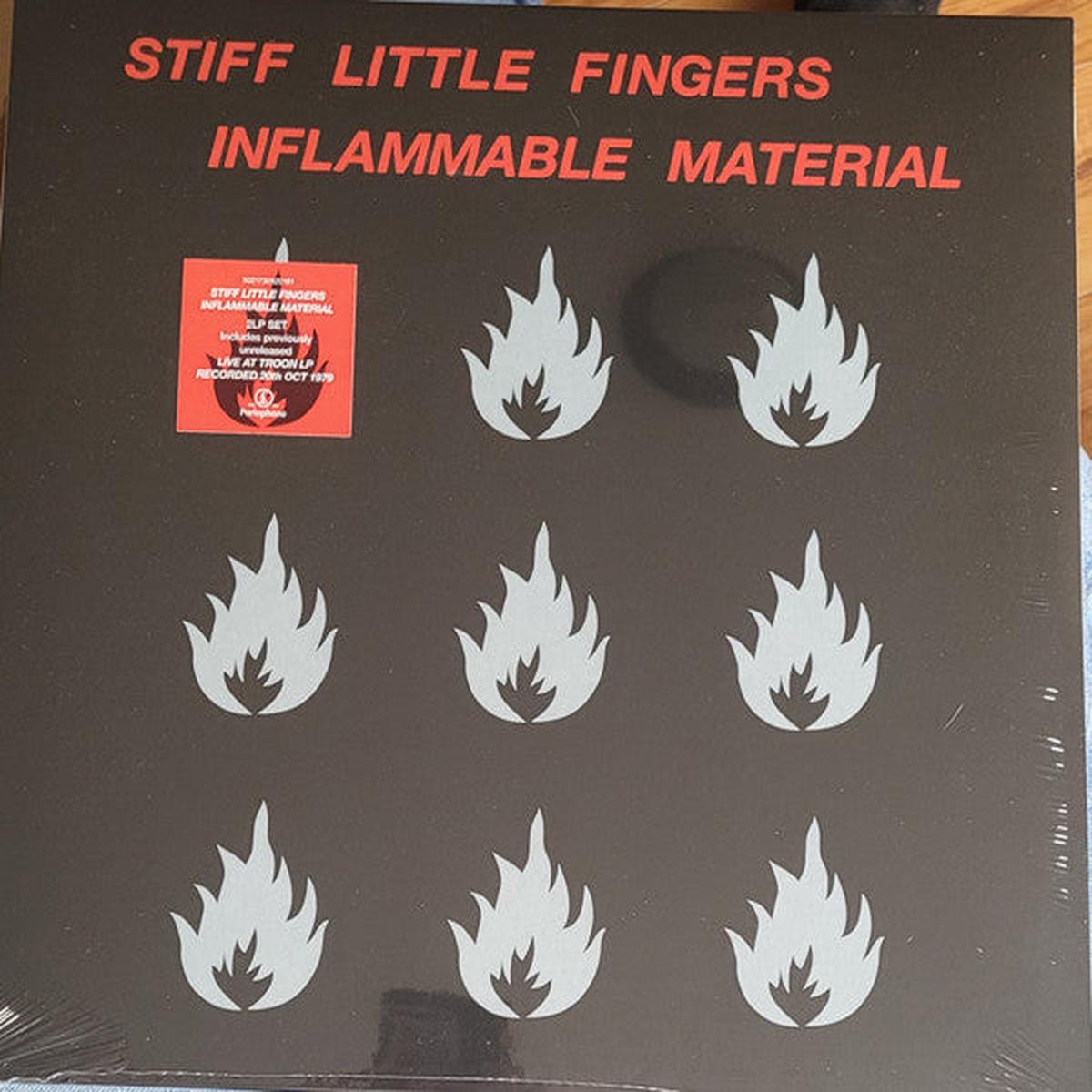 STIFF LITTLE FINGERS – INFLAMMABLE MATERIAL : 2LP DELUXE SET – LP