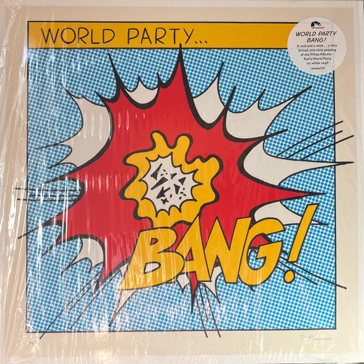 WORLD PARTY – BANG!: WHITE VINYL – LP