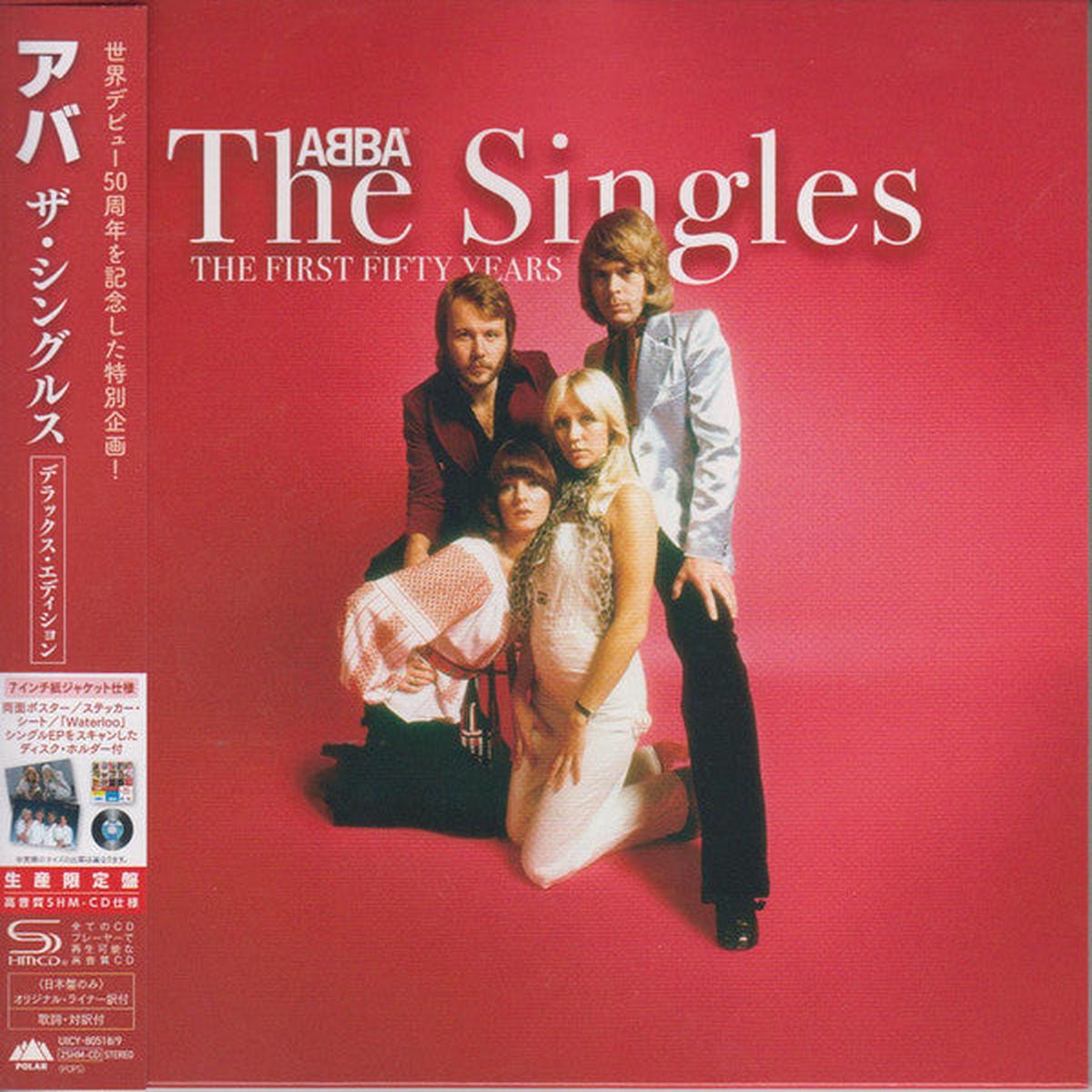 ABBA – SINGLES : 2CD 7″ SLEEVE JAPANESE EDITION – CD