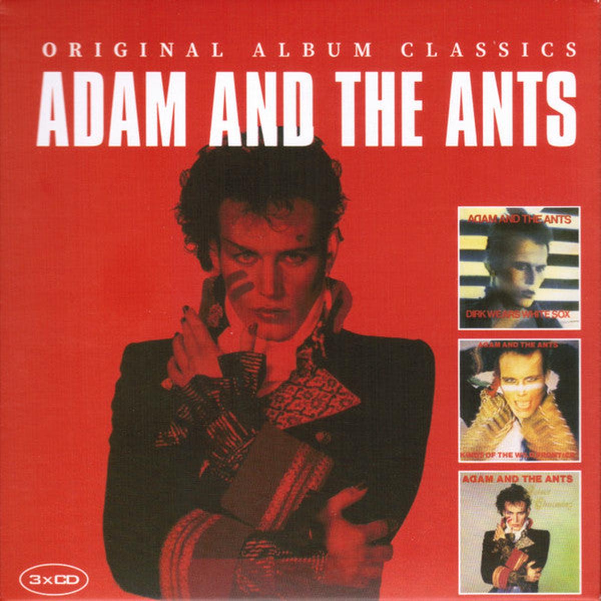 ADAM & THE ANTS – ORIGINAL ALBUM CLASSICS : 3CD SET – CD