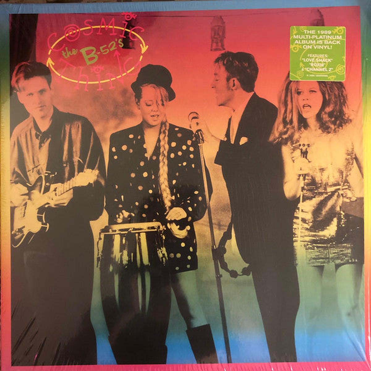 B-52’S – COSMIC THING : BLACK VINYL – LP