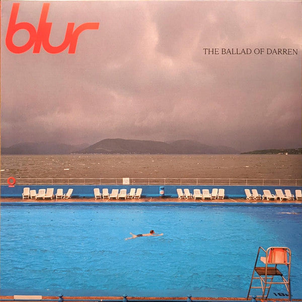 BLUR – BALLAD OF DARREN : BLUE VINYL – LP
